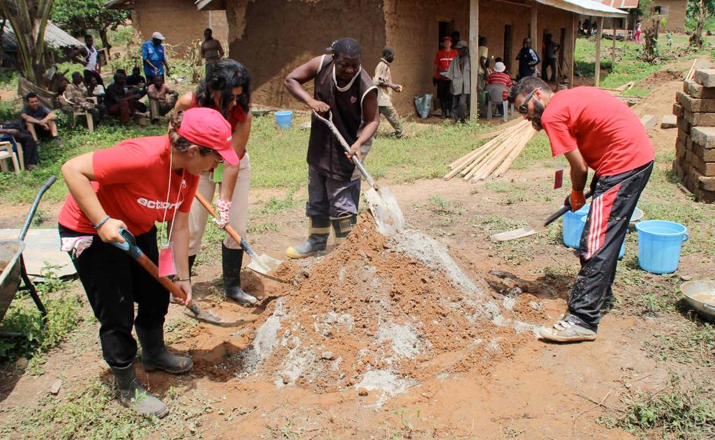 Οι εθελοντές της ActionAid στο Ταξίδι Αλληλεγγύης στη Γκάνα