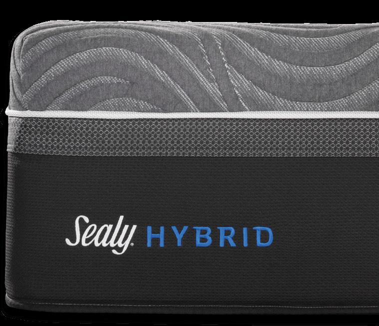 SEALY HYBRID SEALY HYBRID Τα πρωτοποριακά στρώματα Hybrid συνδυάζουν την σταθερή