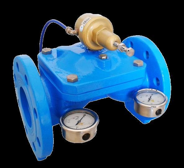 AS-R/V-0 threaded AS-E/V-0 flanged Ι. VALVE DESCRIPTION Diaphragm actuated single chamber pressure reducing valve ΙΙ.