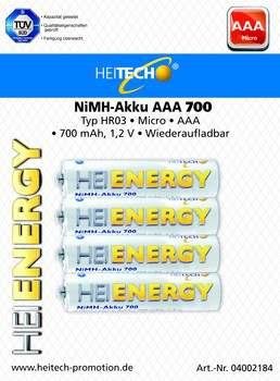 NiMH-Accu Έτοιμο προς χρήση, προ-φορτωμένο HR03 / Mignon / AA, 2250 mah, 1.