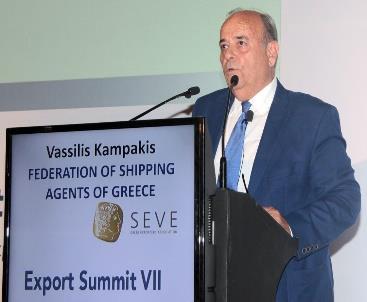 Ενότητα Α: Το Λιμάνι της Θεσσαλονίκης- Πρόκληση Προόδου και Αριστείας Καθοριστική η αξιοποίηση του λιμανιού της Θεσσαλονίκης για να πρωταγωνιστήσει η Ελλάδα στην Ανατολική Μεσόγειο Στην ομιλία του, ο