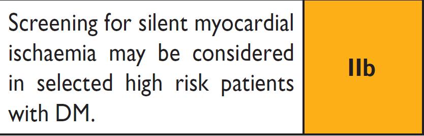 ESC Guidelines on diabetes, pre-diabetes, and cardiovascular diseases ΕΛΕΓΧΟ ΓΙΑ ΣΗΝ ΤΠΑΡΞΗ ΙΩΠΗΡΗ ΙΧΑΙΜΙΑ ΙΩ ΕΠΙΒΑΛΛΕΣΑΙ Ε ΕΠΙΛΕΓΜΕΝΟΤ ΑΘΕΝΕΙ ΜΕ Δ ΤΨΗΛΟΤ ΚΙΝΔΤΝΟΤ Αςκενείσ με