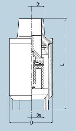 SINGLE FUNCTION AIR RELIEF VALVE