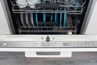 Ο φωτισμός LED μέσα στο πλυντήριο πιάτων παρέχει βολικό φωτισμό όταν βάζετε και βγάζετε τα πιάτα.