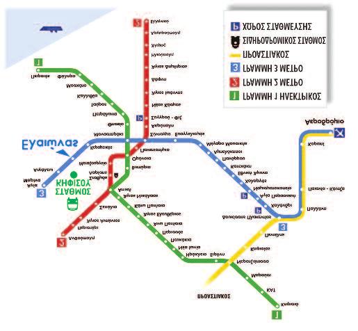 Σύνδεση με ΜΕΤΡΟ ΑΘΗΝΑΣ Τα δρομολόγια