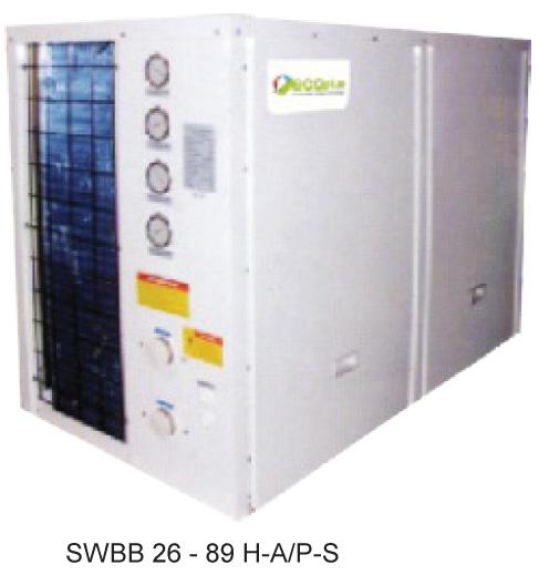SWBB ΑΝΤΛΙΑ ΘΕΡΜΟΤΗΤΑΣ ΨΥΞΗΣ - ΘΕΡΜΑΝΣΗΣ (ΕΩΣ 60 ο C) ΜΕ ΑΝΑΚΤΗΣΗ ΓΙΑ ΖΝΧ Αντλία θερμότητας αέρα-νερού ecoplus SWBB, με δυνατότητα ανάκτησης θερμότητας από ενσωματωμένο εναλλάκτη για παραγωγή ΖΝΧ.