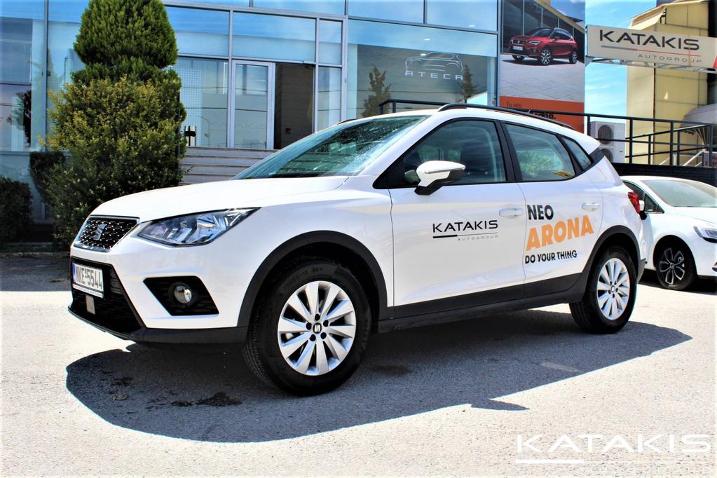 Επικοινωνία: G katakis ( Autogroup) 2310455811 Καινούργια - Seat - Seat Arona Condition: Καινούργιο Body Type: 4X4/τζιπ/SUV Transmission: Χειροκίνητο Year: 2019 Drive: Προσθιοκίνητο (FWD) Fuel: