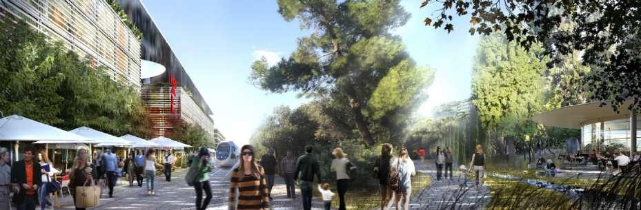 συνδέει την παραλιακή γραμμή με το σταθμό του Μετρό «Αργυρούπολη», ενώ παράλληλα θα εξυπηρετεί και τις μετακινήσεις προς/από τις αναπτυσσόμενες νέες χρήσεις και το πάρκο, μέσω των 7 νέων στάσεων που