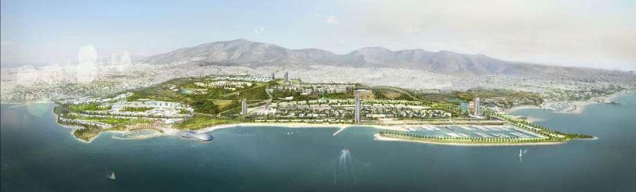 Εικόνα 5.6 - Masterplan Οριζοντιογραφία Οι χαράξεις είναι ομαλές και αναπεπταμένες, με μεγάλα οριζοντιογραφικά τόξα.