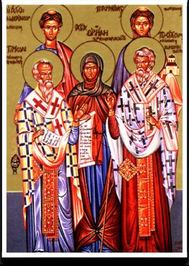 ANNUNCIATION GREEK ORTHODOX CATHEDRAL OF NEW ENGLAND WEEKLY BULLETIN 28 July 2019 The Holy Apostles and Deacons Prochorus, Nicanor, Timon, and Parmenas Τῶν Ἁγίων Ἀποστόλων καὶ Διακόνων Προχόρου,