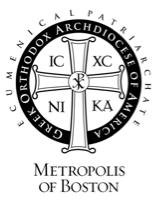 ΚΑΘΕΔΡΙΚΟΣ ΝΑΟΣ ΝΕΑΣ ΑΓΓΛΙΑΣ ΕΥΑΓΓΕΛΙΣΜΟΣ ΤΗΣ ΘΕΟΤΟΚΟΥ ANNUNCIATION GREEK ORTHODOX CATHEDRAL OF NEW ENGLAND Rev. Fr. Demetrios E. Tonias, Ph.D., Cathedral Dean κη Ἰουλίου,βιθ ΣΤ ΜΑΤΘΑΙΟΥ 6th Sunday of Matthew 28 July 2019 Ἀπολυτίκια Ἦχος πλ.