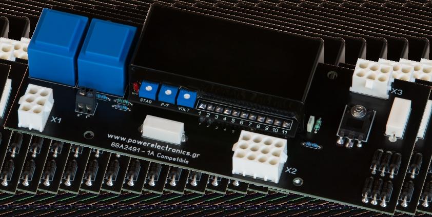 Practically this AVR works much better and will never malfunction. This is a subtractive regulator connected to a compound circuit.