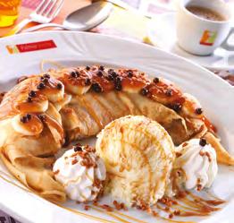 A superb sweet delight... TRUE YO MY YO Δροσερό έδεσμα με φρέσκα φρούτα εποχής, σιρόπι καραμέλας βουτύρου, τριμμένο μπισκότο και μέλι. Δροσερό έδεσμα με βύσσινο γλυκό του κουταλιού.