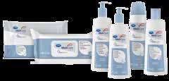 Προϊόντα καθαρισμού, περιποίησης και προστασίας του δέρματος MoliCare Skin Για απαλό καθαρισμό της επιδερμίδας Η σειρά προϊόντων καθαρισμού διαθέτει ειδικά προϊόντα για τον επαγγελματικό καθαρισμό