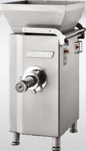 44 MG 130L premix Automatic meat grinder with premix system and loader for 200 lit bins Kρεατομηχανή αυτόματη με