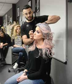 Με τον make-up artist και hair stylist