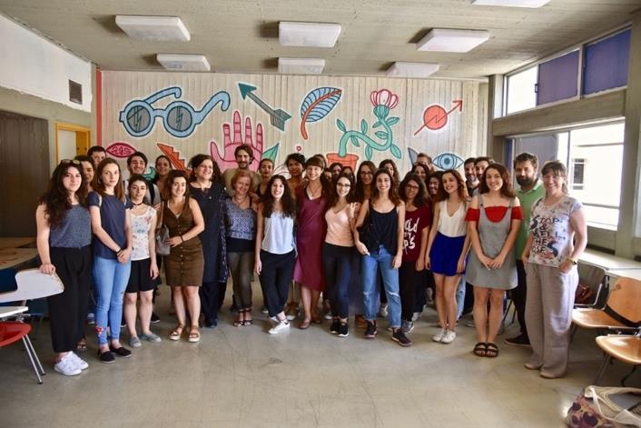 22/4/2018: Παρακολούθηση της ανοιχτής πρόβας του έργου Η Πείνα του Χαράλαμπου Γιάννου, σε σκηνοθεσία Βαγγέλη Λάσκαρη στο Δημοτικό Θέατρο Πειραιά.