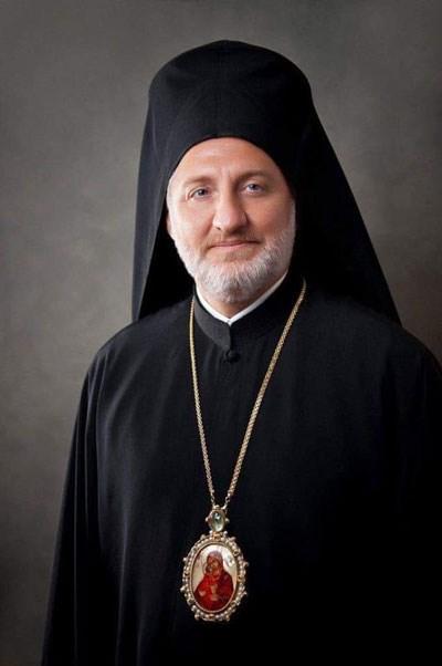 HIS EMINENCE ARCHBISHOP ELPIDOPHOROS His Eminence Archbishop Elpidophoros (Lambriniadis) of America was born in 1967 in Bakirköy, Istanbul.