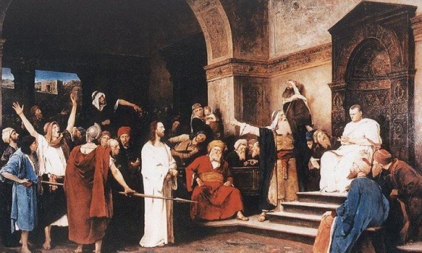 08/03/2019 Σε ποιά γλώσσα μίλησαν ο Πόντιος Πιλάτος με τον Χριστό / Ορθόδοξες Προβολές Yπάρχουν πολλά στοιχεία, τα οποία αποδεικνύουν, ότι ο Πόντιος Πιλάτος και ο Ιησούς μίλησαν στην ελληνική γλώσσα,