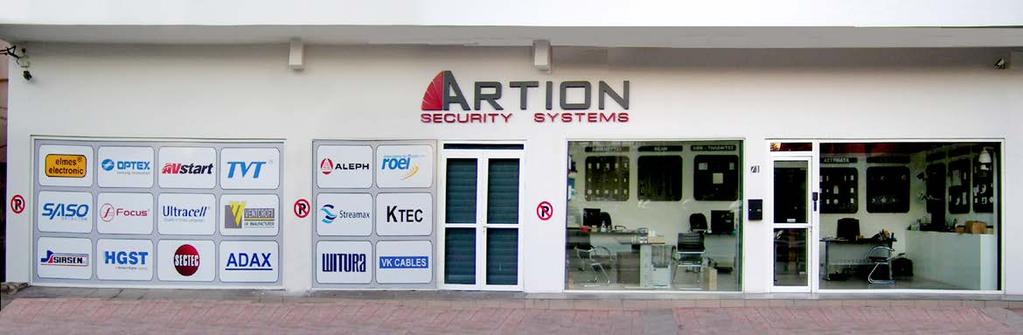 ΩΡΑΡΙΟ ΛΕΙΤΟΥΡΓΙΑΣ Δευτέρα Παρασκευή 08:00 17:30 Σάββατο 09:00 13:00 Η Artion Security Systems ιδρύθηκε το 2009
