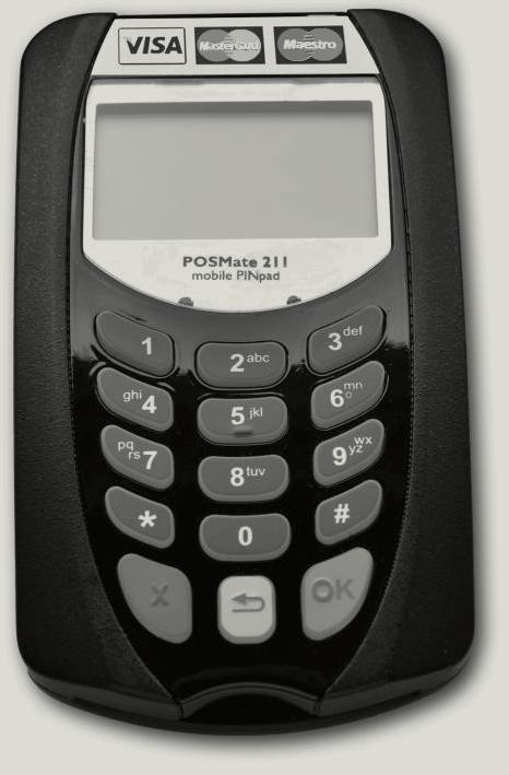 H συσκευή mpos PIN Pad 2.1.