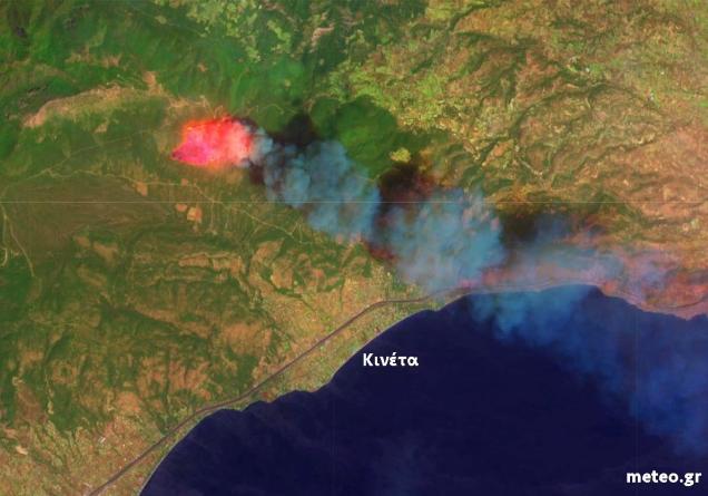 Ενδεικτικά, αναφέρονται οι περιοχές: Ισθμός Κορίνθου με 101 km/h, Κρυονέρι Κορινθίας 100 km/h, Πεντέλη - ΕΑΑ 95 km/h, Ελευσίνα 84 km/h και Άγιοι Θεόδωροι 76 km/h