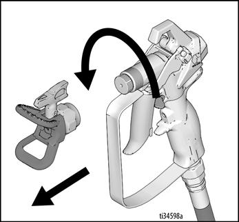 3. Γυρίστε τον διακόπτη λειτουργίας στη θέση ενεργοποίησης για να εκκινήσετε τον κινητήρα.. Περιμένετε μέχρι να εξέλθει χρώμα από τον σωλήνα αποστράγγισης. 5.