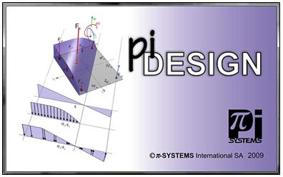 1.2 Εισαγωγή To Pi Design είναι πρόγραμμα αυτόματης διαστασιολόγησης στοιχείων οπλισμένου σκυροδέματος τα οποία υπόκεινται σε αξονικές δυνάμεις (Ν) και καμπτικές ροπές (My και Mz).