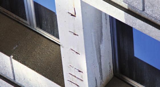 Αποκολλήσεις με βάθος μεγαλύτερο των 2,5 cm, που μπορεί να προκαλούν ή όχι μείωση της στατικής επάρκειας της κατασκευής. Πρόωρη αφαίρεση ξυλότυπων, με ειδικό τσιμεντοειδές επίθεμα.