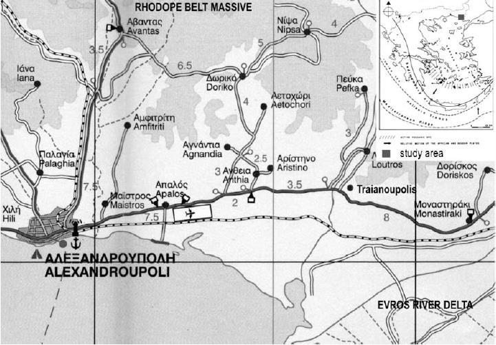 4 Γεωτρήσεις Θερμοκρασία 53-92 o C Συνολική παροχή 257 m 3 /h Γεωθερμικό πεδίο Αρίστηνου Αλεξανδρούπολης Σενάριο 1: Τηλεθέρμανση 1.049 κατοικιών Αποδιδόμενη θερμική ισχύς 9,98 MWth Εξοικονόμηση 1.