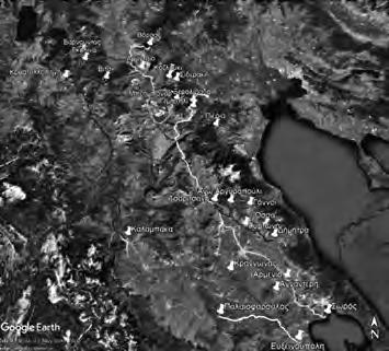 Δίκτυο Σαρακατσάνων μετακινούμενων κτηνοτρόφων Οι μετακινούμενοι κτηνοτρόφοι Βλάχικης και Κουπατσαραίικης καταγωγής, διαμένουν σε οργανωμένα χωριά, ενώ οι Σαρακατσάνικης έκτιζαν «κονάκια» πάνω στα
