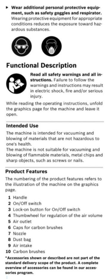 Technical Data VOLTAGE/FREQUENCY 230V/50HZ INPUT POWER