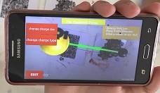 During the following two lesson units students experimented on the AR application.