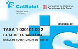 4, Αναγνωρίστε την Καταλανική Κάρτα Υγείας: Σημειώστε με (X) 5, Η ευρωπαϊκή κάρτα ασφάλισης ασθένειας