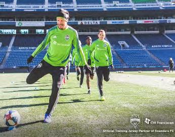 PT SOUNDERS FC WEEKLY NOTES CLUB INKS TRAINING JERSEY PARTNER MOST POINTS SINCE 2009 TEAM POINTS* W-L-D GOALS 570 163-106-81 510 559 155-101-94 555 549 154-109-87 553 Seattle Sounders FC is expanding