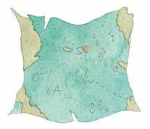 «Όχι, μπαμπά» λέει ο Καρύδας και βγάζει από το σακίδιό του έναν ναυτικό χάρτη. «Κοίτα αυτό τον χάρτη. Τον βρήκα σ ένα παλιό μπαούλο του παππού Γιόργκεν.