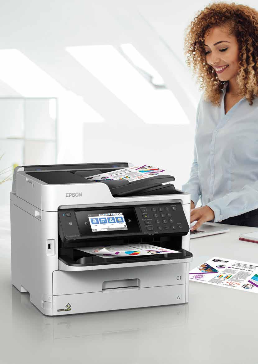 Εκτυπωτής inkjet σειρά WorkForce Pro WF-C5000 Χαμηλότερο κόστος
