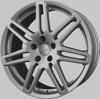 SPORTIVE WHEELS Falcon silber & anthrazitmattpol.