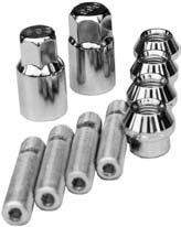 WHEELWORLD WH2 metallicsilber für Audi/Seat/Skoda/VW 7 x 16 35 5x100-112 42 5x112 7.5 x 17 35 5x100-112 8 x 18 35 5x100-112 47 5x112 RADSICHERUNGEN RM 4: Alfa, Citroen, Fiat 4-L.