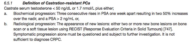 the PSA based on PSA testing every three months for asymptomatic men.
