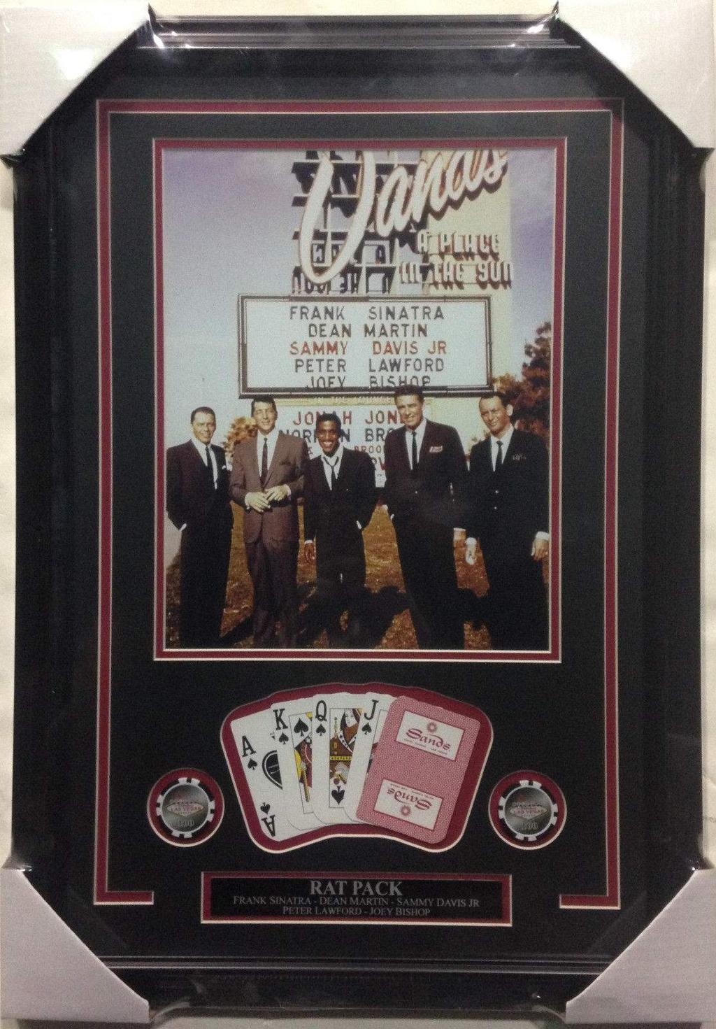 ΣΥΓΚΡΟΤΗΜΑ RAT PACK ΜΕ ΤΙΣ ΑΥΘΕΝΤΙΚΕΣ ΥΠΟΓΡΑΦΕΣ ΤΟΥΣ Το Rat Pack είναι ένας όρος που χρησιμοποιήθηκε από τα μέσα ενημέρωσης για να αναφερθούν σε μια άτυπη ομάδα ψυχαγωγών με επίκεντρο τη σκηνή του