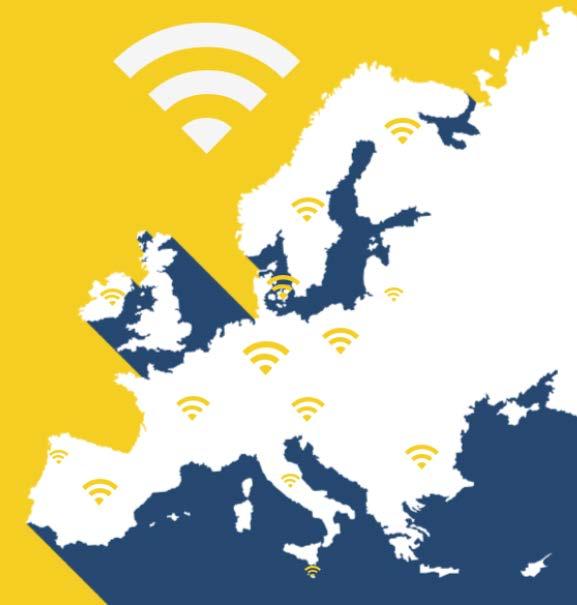 Τι είναι το WiFi4EU? Η Ευρωπαϊκή Ένωση προσφέρει δωρεάν ασύρματη σύνδεση Wi-Fi σε δημόσια πάρκα, πλατείες, βιβλιοθήκες και άλλους δημόσιους χώρους Η ΕΕ επενδύει 150 εκατ.