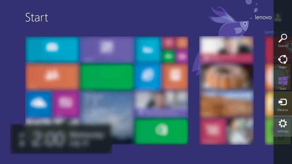 Κεφάλαιο 2. Εκκίνηση για χρήση των Windows 8.