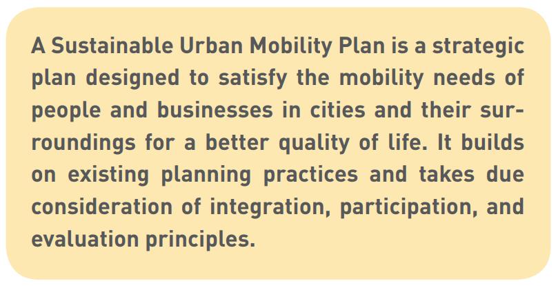 ΓΕΝΙΚΑ Τι είναι το ΣΒΑΚ; Το Σχέδιο Βιώσιμης Αστικής Κινητικότητας είναι ένα στρατηγικό σχέδιο που σχεδιάστηκε, για να ικανοποιήσει τις ανάγκες κινητικότητας των ανθρώπων και των επιχειρήσεων στις