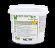 Kerakover Eco Acrilex Fondo Οργανικό ορυκτό αστάρι φιλικό προς το περιβάλλον, για την προετοιμασία των επιφανειών πριν από τον κύκλο βαψίματος, ιδανικό για το GreenBuilding.