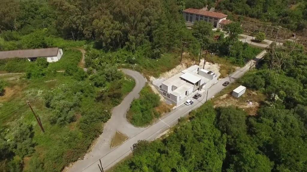 Εικόνα 10Κέντρο Δεδομένων Citi, Φρανκφούρτη, Γερμανία, φυτά καλύπτουν την επιφάνεια του τοίχου Υπάρχου πολλά πράσινα κέντρα δεδομένων σε ολόκληρο τον κόσμο.