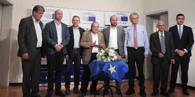 Εκδηλώσεις για τα Βραβεία του ΕΚ Βραβείο του Ευρωπαίου Πολίτη 28 Σεπτεμβρίου 2018 Μηνύματα υπέρ των αξιών και αρχών της ΕΕ αλλά και σχετικά με τη σημασία της ενεργούς πολιτότητας κυριάρχησαν στην