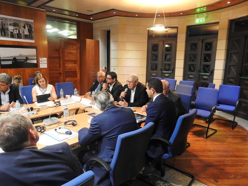 Η Επιτροπή Αναφορών του ΕΚ στην Κύπρο 7-8 Μαΐου 2018 Πολυμελής αντιπροσωπεία της Επιτροπής Αναφορών του ΕΚ με επικεφαλής την Πρόεδρο της Επιτροπής Αναφορών του ΕΚ Cecilia WİKSTRÖM πραγματοποίησε στις