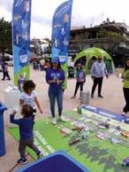 Προωθητικές ενέργειες σε σταντ, διανομή ενημερωτικού υλικού και παιχνίδι ανακύκλωσης στο Νηπιοτροφείο του Δήμου Καλλιθέας και στην Ειρηνοδρομία του Δήμου Αγ. Δημητρίου.