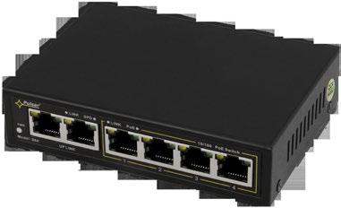 1Gb/s Switch 6-θυρών για 4 κάμερες IP SG64 4